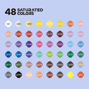 48 color acrylic paint pens, view 9 - MRSLM