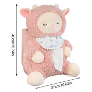 Animal car tissue and trash holder, view 2 - MRSLM