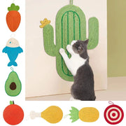 sisal rope cat scratcher, view 10 - MRSLM