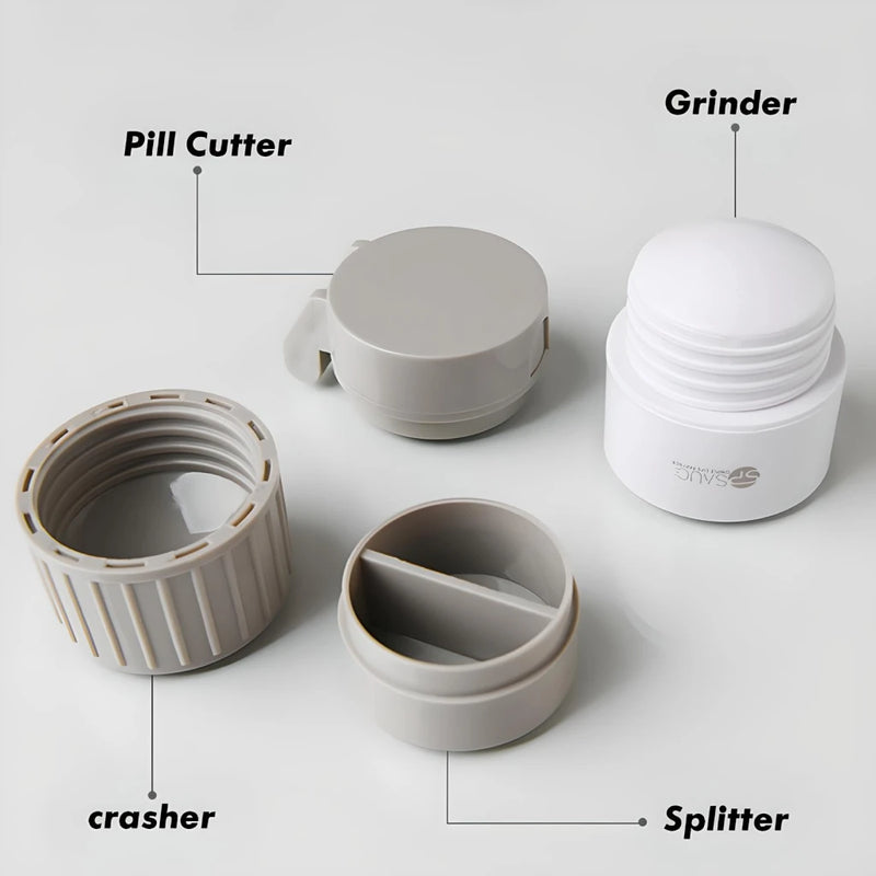 4-in-1 portable pill crusher and cutter, view 5 - MRSLM