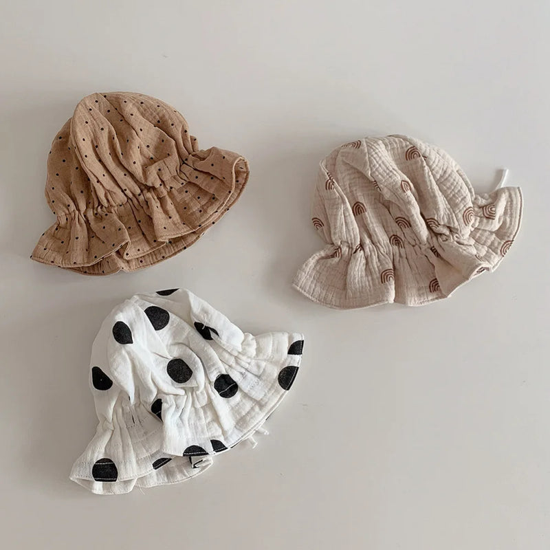baby cotton bucket hat, view 12 - MRSLM