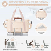 large expandable travel duffel bag, view 8 - MRSLM
