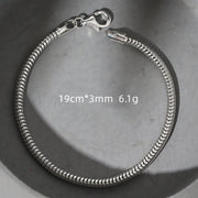 men's s925 silver chain bracelet, view 11 - MRSLM
