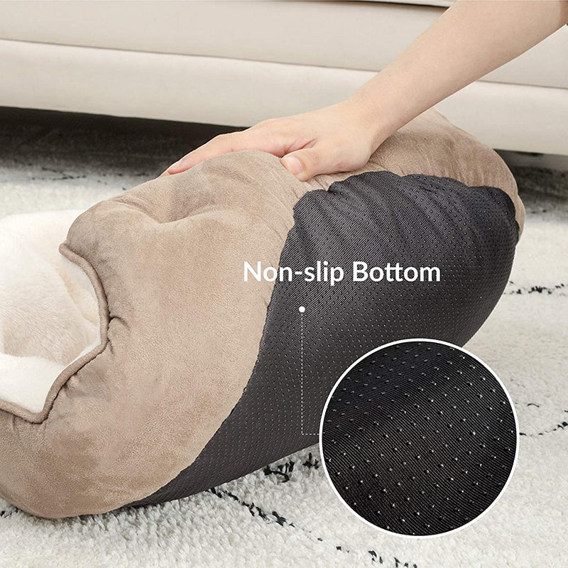 cozy round small pet bed, view 6 - MRSLM