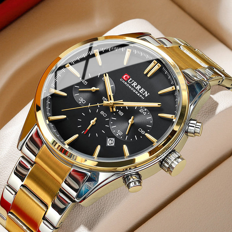 men's luxury quartz watch, view 7 - MRSLM