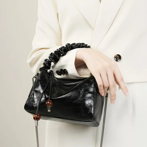 genuine leather shoulder crossbody bag - MRSLM