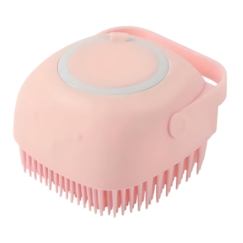 pet shampoo massager brush, view 4 - MRSLM