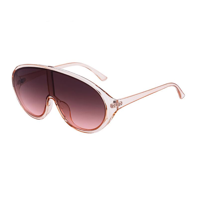 oversized shield sunglasses, view 2 - MRSLM
