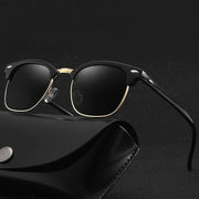 uv protection oval frame sunglasses - MRSLM