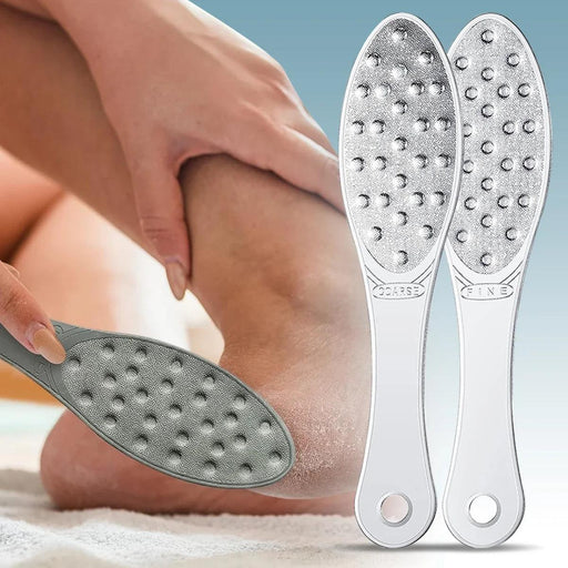 stainless steel double-sided foot file - MRSLM