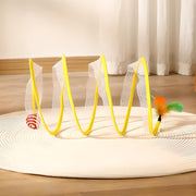 cat adventure tunnel toy, view 4 - MRSLM