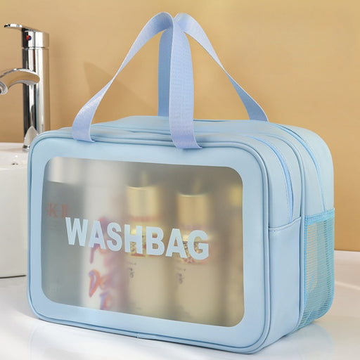 Wet-dry separation makeup bag, view 5 - MRSLM