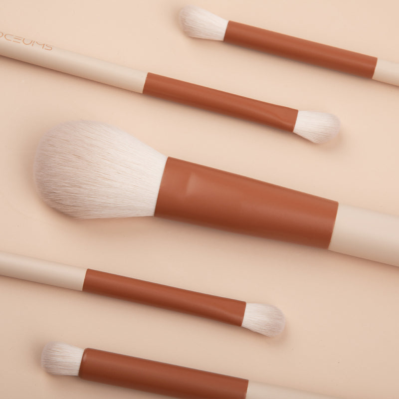 12-piece professional makeup brush set, view 7 - MRSLM