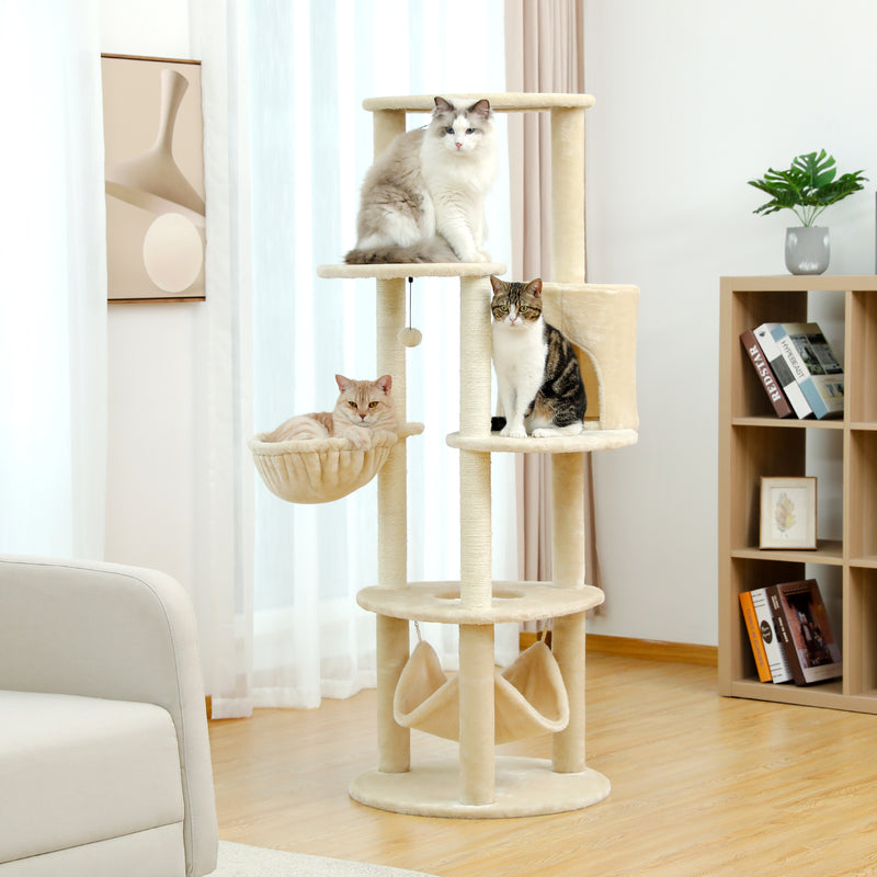 extra large cat tree tower, view 5 - MRSLM