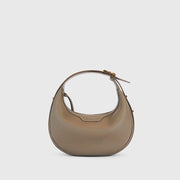 crescent leather crossbody bag, view 6 - MRSLM