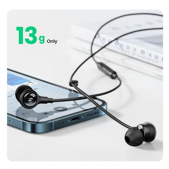 High-Definition In-Ear Earphones with Microphone - 3.5mm, USB Type-C, Lightning Connector