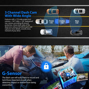 3-channel dash cam, view 4 - MRSLM
