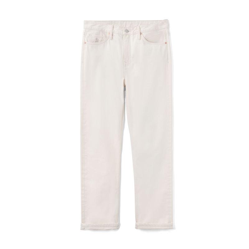 straight selvedge denim jeans, view 2 - MRSLM