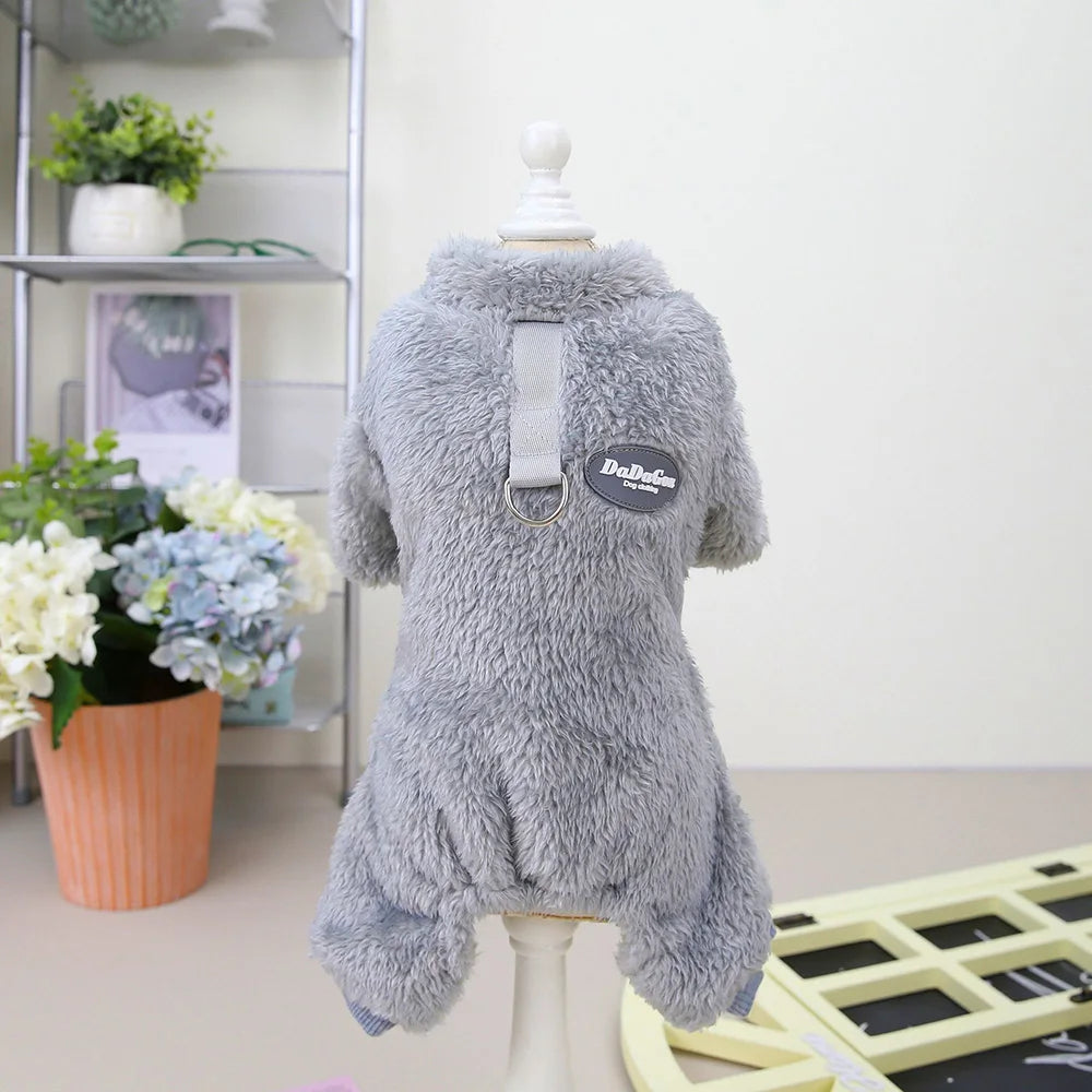 Macacão de inverno para animais de estimação