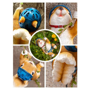 climbing squirrel resin garden decoration, view 6 - MRSLM