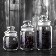Portable glass tea storage jar, view 6 - MRSLM