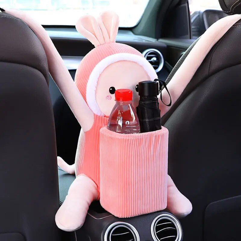 cute square car trash bin, view 7 - MRSLM