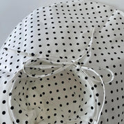 oversized polka dot sun hat, view 6 - MRSLM