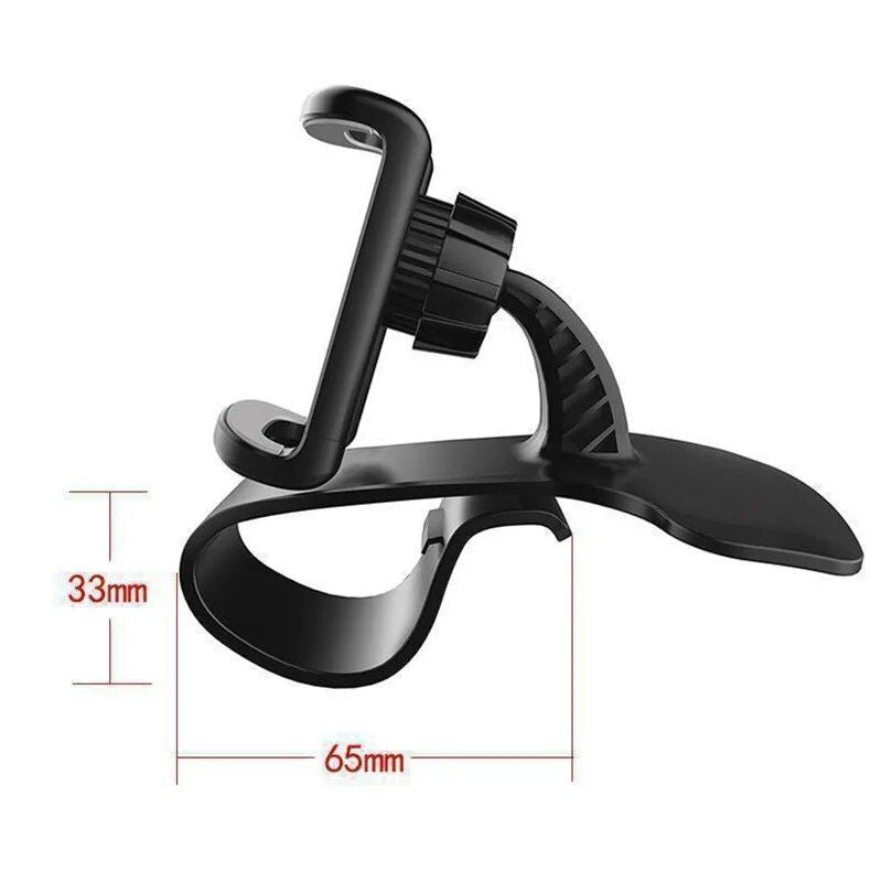 dashboard clip mount car phone holder, view 5 - MRSLM