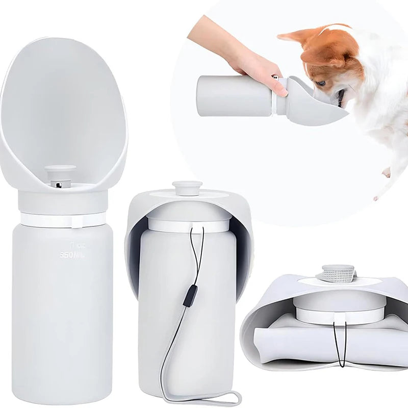 550ml foldable pet water bottle, view 4 - MRSLM