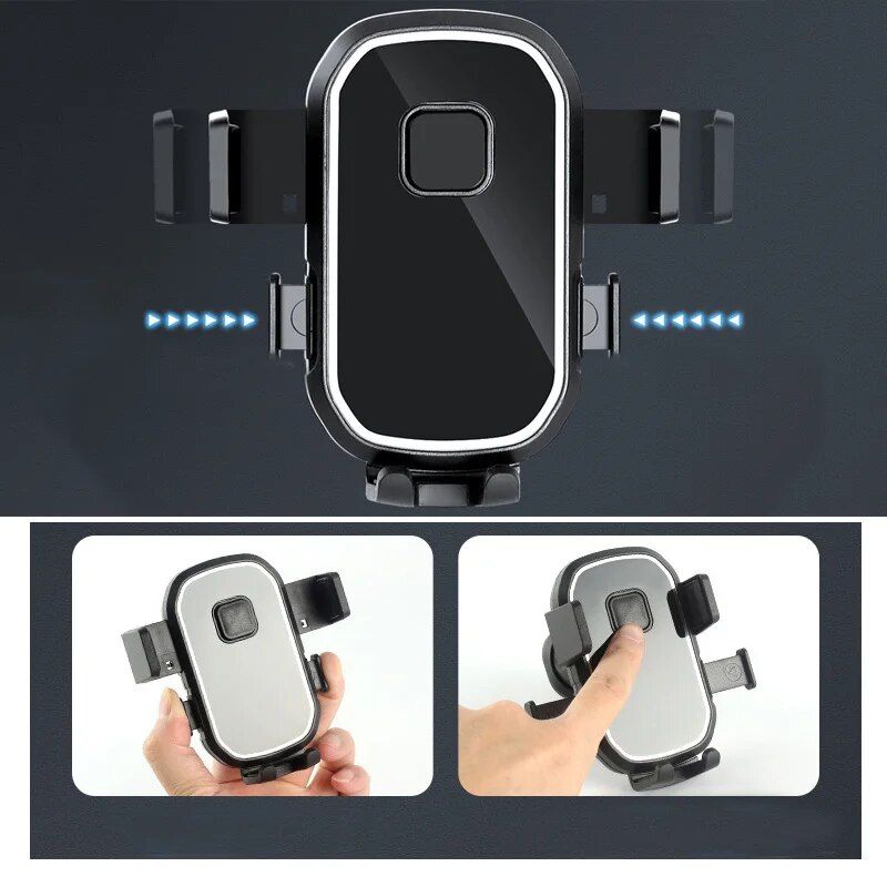 360° Rotating Auto-Gravity Phone Holder for Car Air Vent
