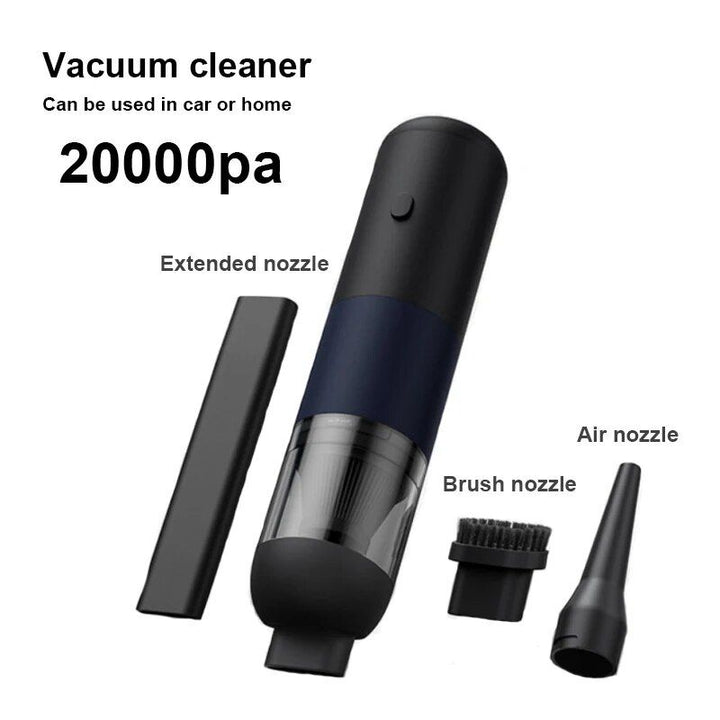 Wireless Handheld Car & Home Vacuum Cleaner with Dual-Use Suction Power