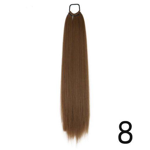 synthetic wrap around ponytail extensions, view 2 - MRSLM