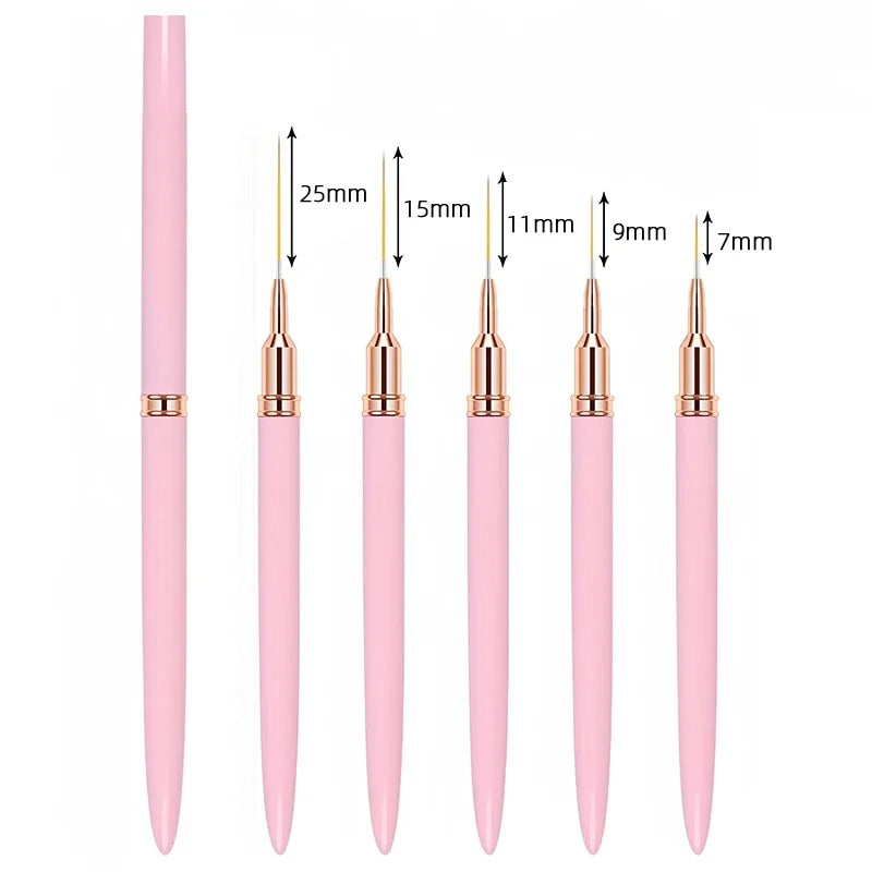 Professional Nail Art Liner Brush Set