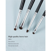 4-piece eyeliner and eyeshadow brush set, view 4 - MRSLM