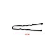 black U-shape hairpins 50-pack, view 2 - MRSLM