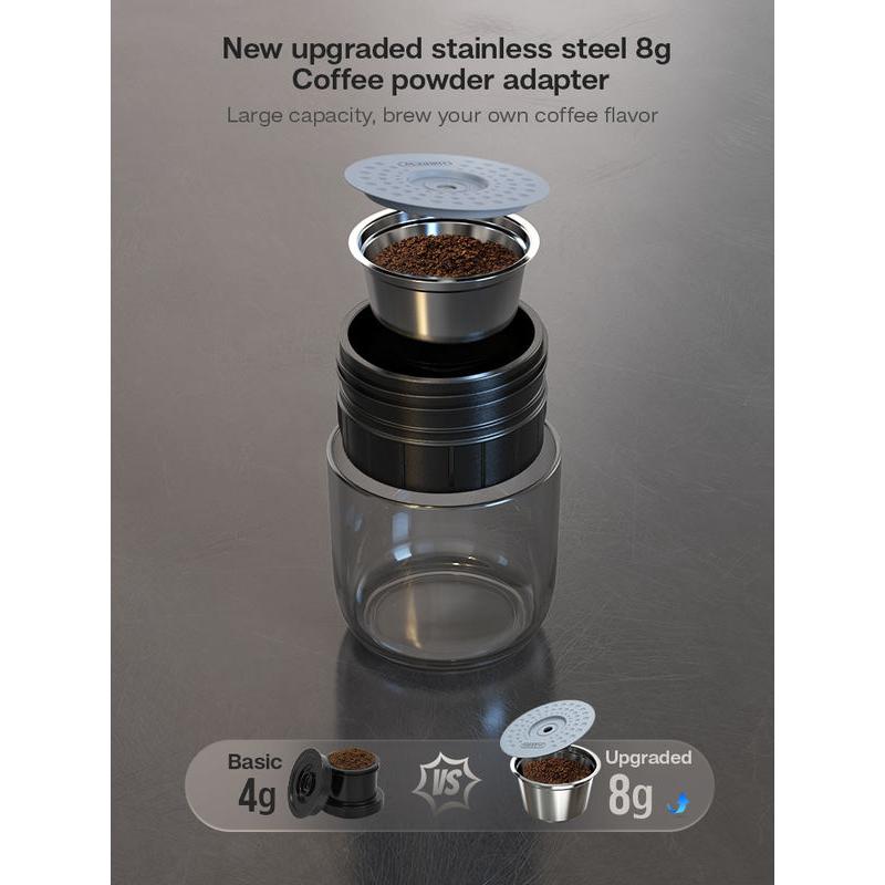 Portable espresso coffee maker, view 6 - MRSLM
