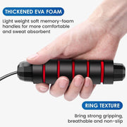 adjustable speed jump rope, view 7 - MRSLM