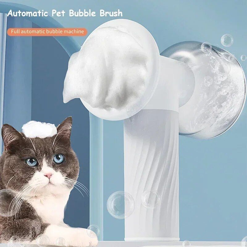 pet bubble bath brush, view 5 - MRSLM