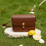 leather crossbody shoulder bag, view 10 - MRSLM