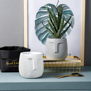 ceramic head vase, view 12 - MRSLM