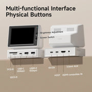 USB-C hub with mini display, view 5 - MRSLM