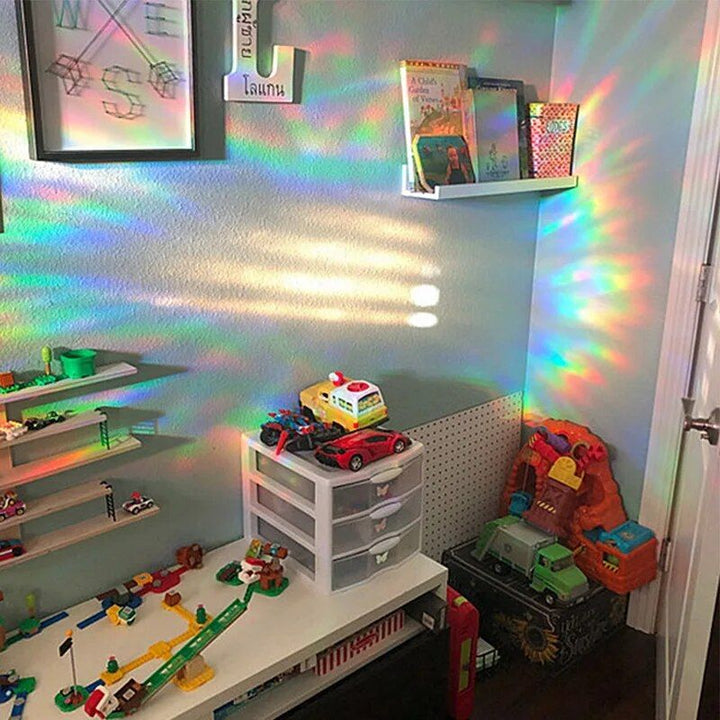 3D Rainbow Window Decals