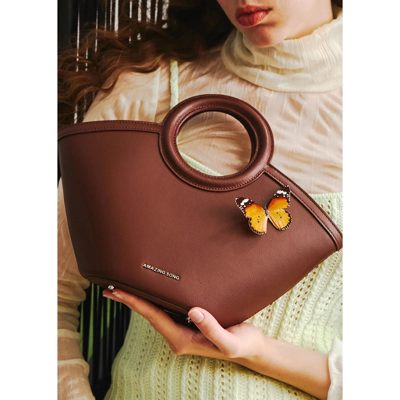 vintage leather cross-body bag, view 10 - MRSLM