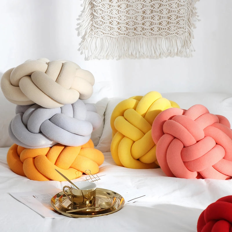 bird's nest chunky yarn throw pillow, view 8 - MRSLM
