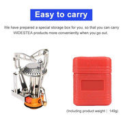 Portable titanium gas stove, view 7 - MRSLM