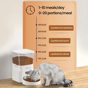 automatic smart dog feeder with wifi, view 10 - MRSLM