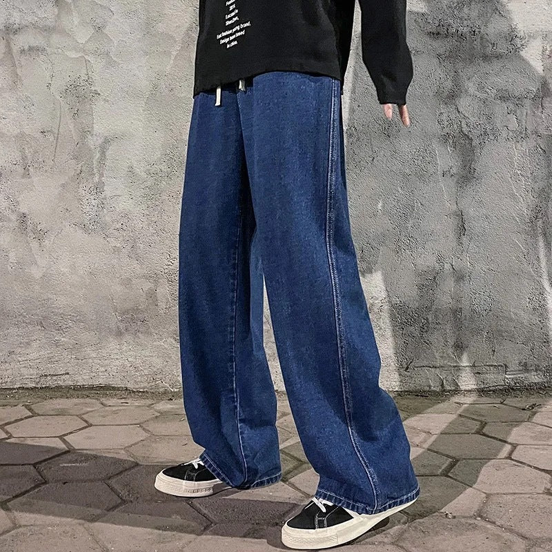 men's straight loose jeans, view 6 - MRSLM