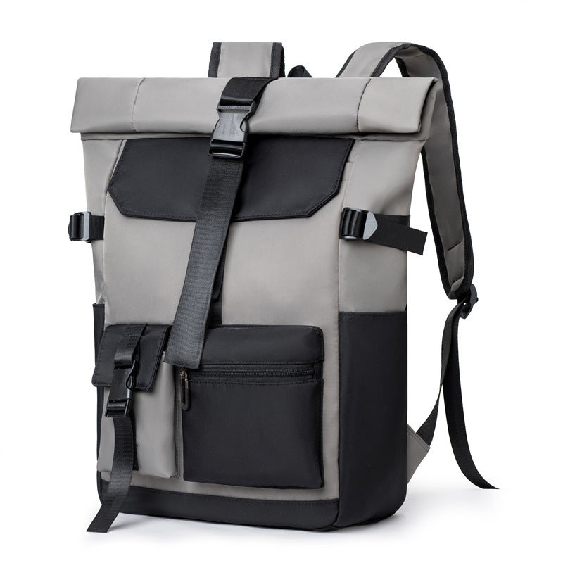 Large Capacity Travel Nylon Cloth Backpack