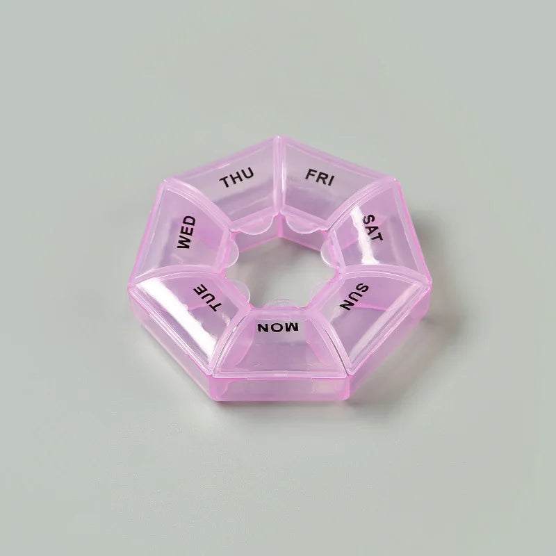 Portable 7-day pill organizer, view 3 - MRSLM