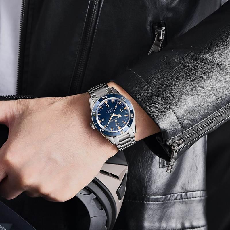 41 mm Herren-Automatikuhr